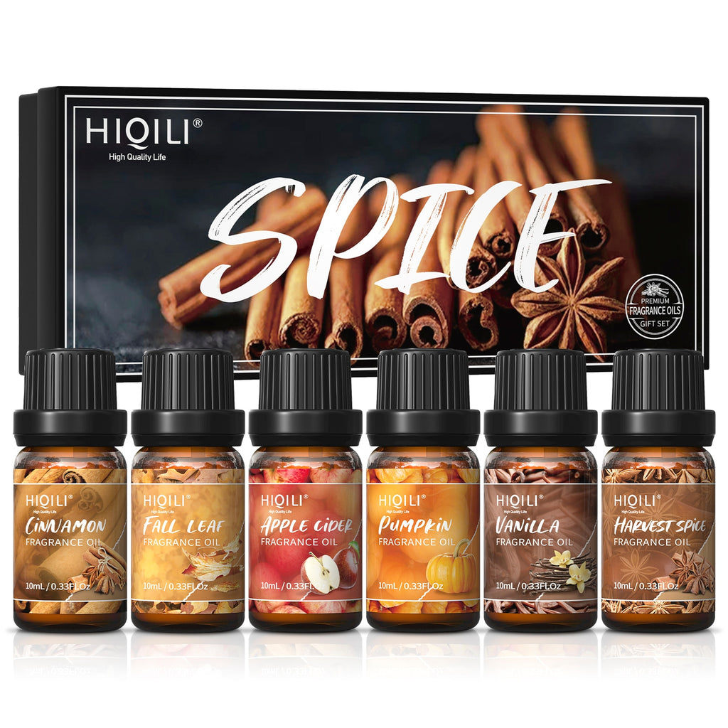 The Study Set of 6 Fragrance Oils 10ml
